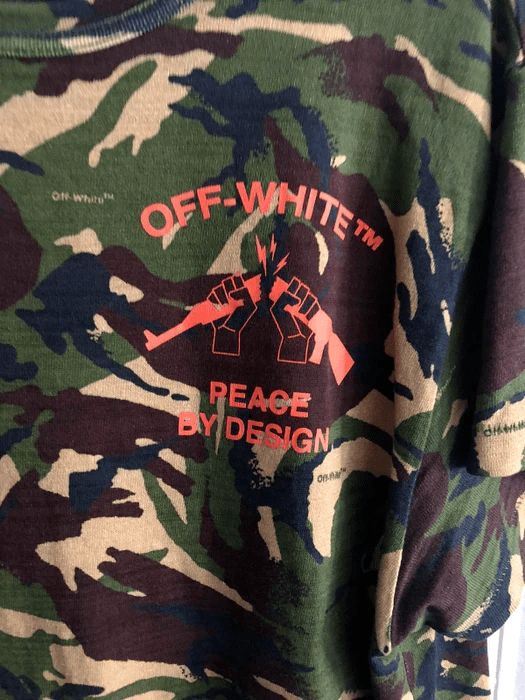 Tricou Off-White Peace By Design
