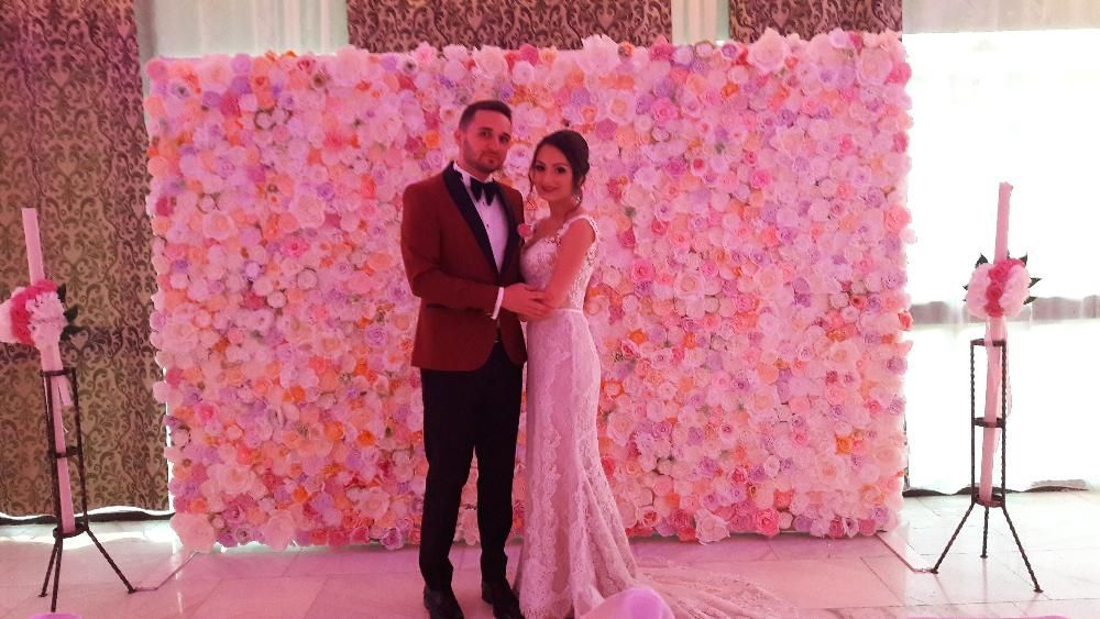 Panou floral, aranjamnete florale pentru evenimente