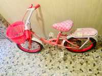 Велосипед для девочек 4-8 лет
