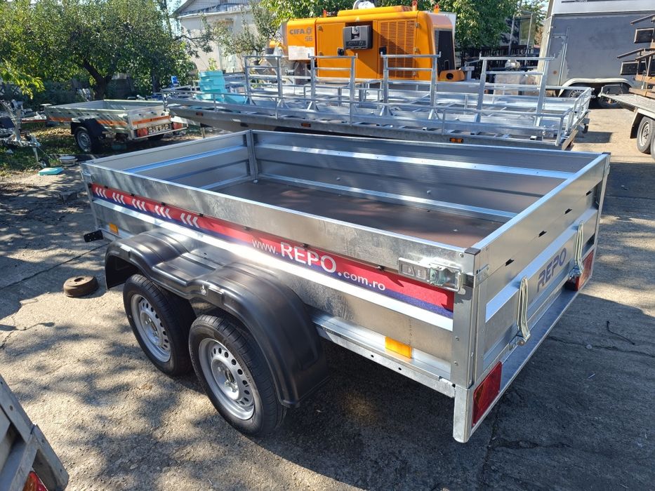 Remorca Repo 2,4*1.25 m, 2 axe, 750 kg
