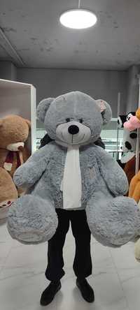 Мишка Тедди Teddy| Плюшевый медведь|Серого цвета доставка!! конфеты