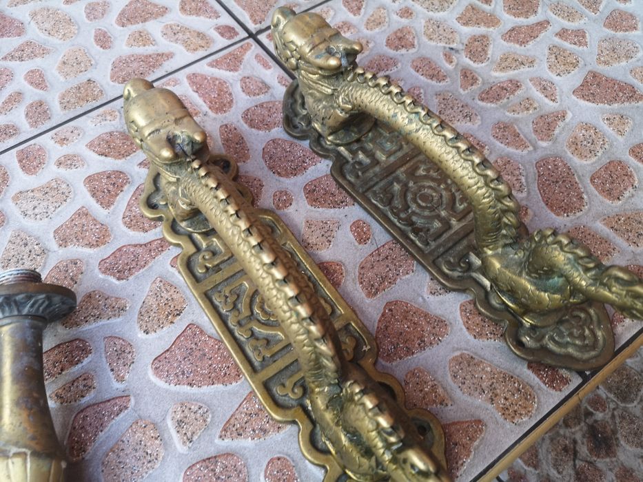 Китайски Дракони от Броиз Дръжки  за Врати И Кран за Вода