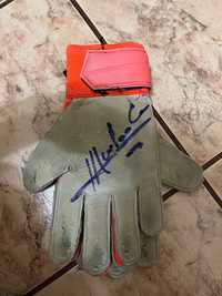 Mănuși de fotbal semnate de Helmut Duckadam (Originale)