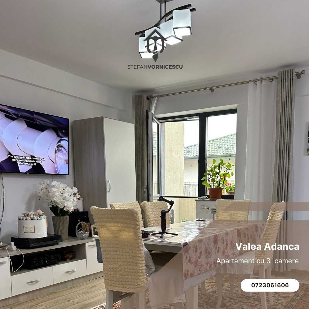 Apartament cu 3 camere | Valea Adanca | 85 mp