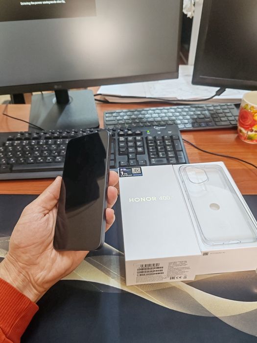 Honor 400 5G 12+12/256gb(2025)10 kunlik ideal iwlawi zur aybi yuq tozz