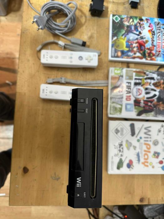 consola nintendo wii neagra