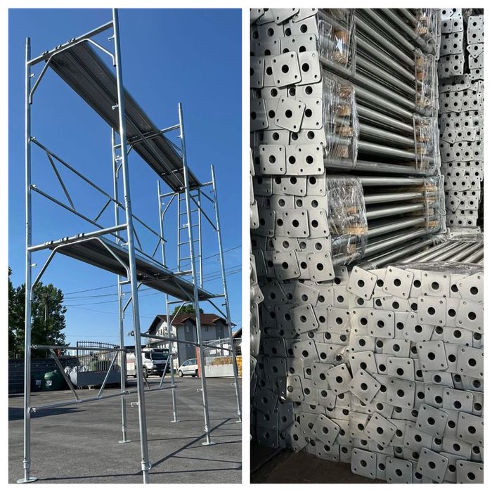 Popi metalici zincati, schela metalica zincata