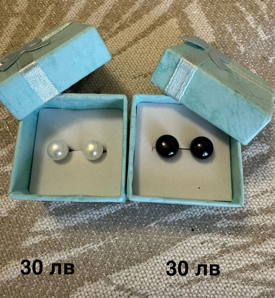 Бижута, колие, обеци, сребро, перли, swarovski, morellato