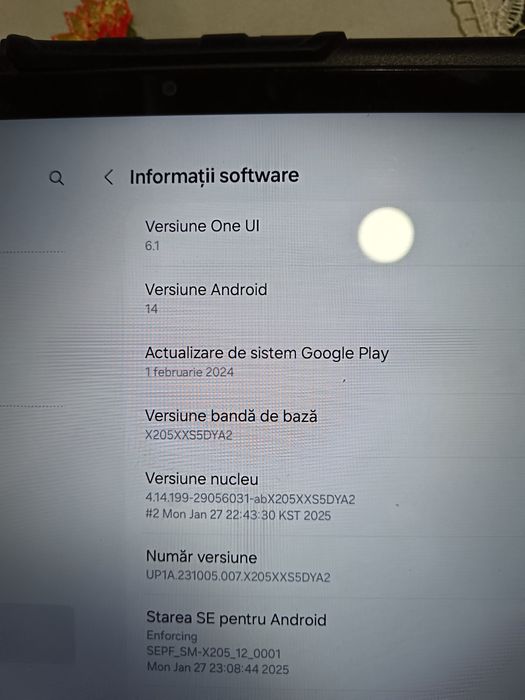 Samsung Tab A8 x205
