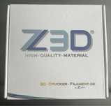 Пластик для 3D принтера Германия 1.75 мм черный глянцевый 1 кг