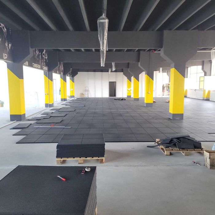 Cauciuc dale 15mm, 20mm pentru sali de fitness - DE LA PRODUCATOR