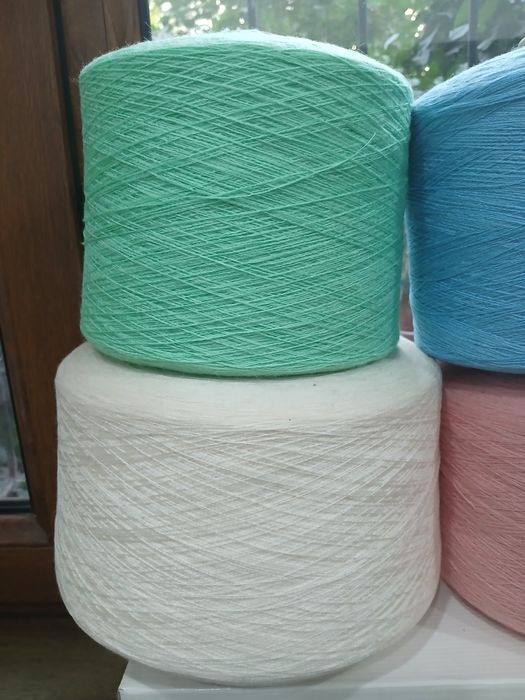 Нитки для вязания на машинке и ручной вязки