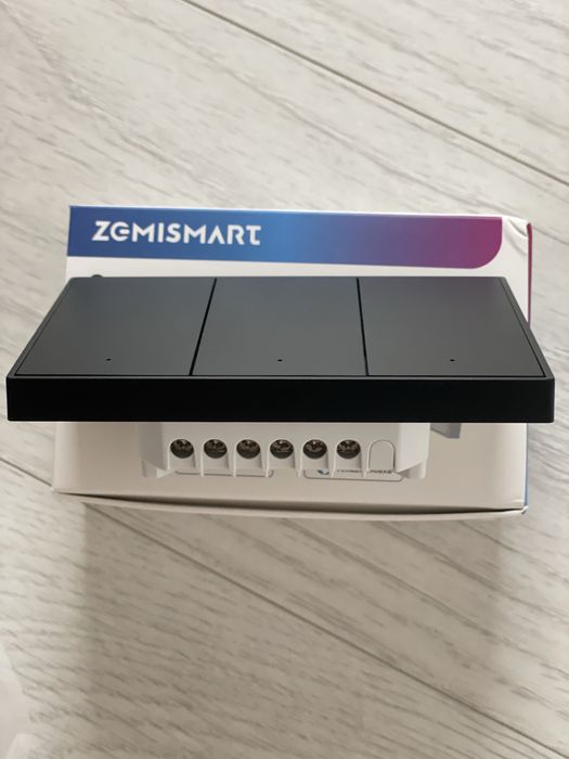 Intrerupator smart zigbee 3 pozitii (Zemismart)