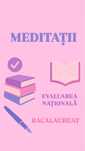 Meditații limba română