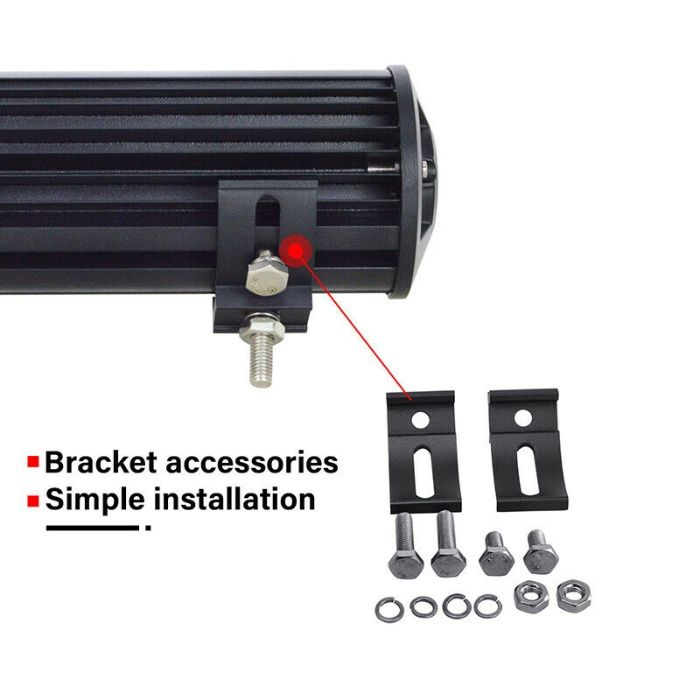 Led Bar 330w, 3300 LM, 12-24V, Suporti Factura si garantie