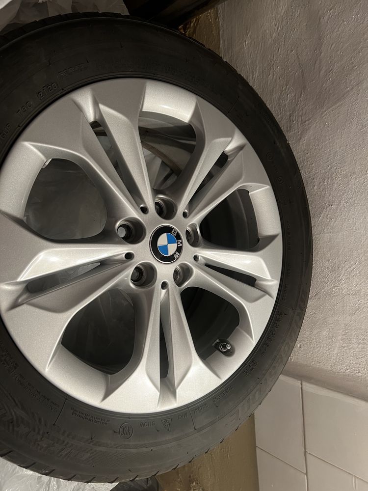 Jante BMW x1 an2016, R 17 anvelope iarma pcd 5x112 ,senzori presiune