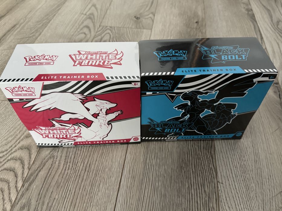 Pokemon White Flare / Black Bolt ETBs