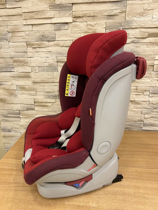 Scaun auto cu isofix, APRAMO Rotativ 4 in 1, rosu, 0-36kg