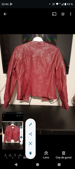 Geaca de piele, mărimea M L