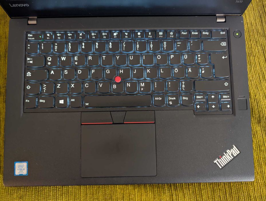 Lenovo ThinkPad T470 14, i5-7300U, 8GB DDR4, 256GB SSD NVME,