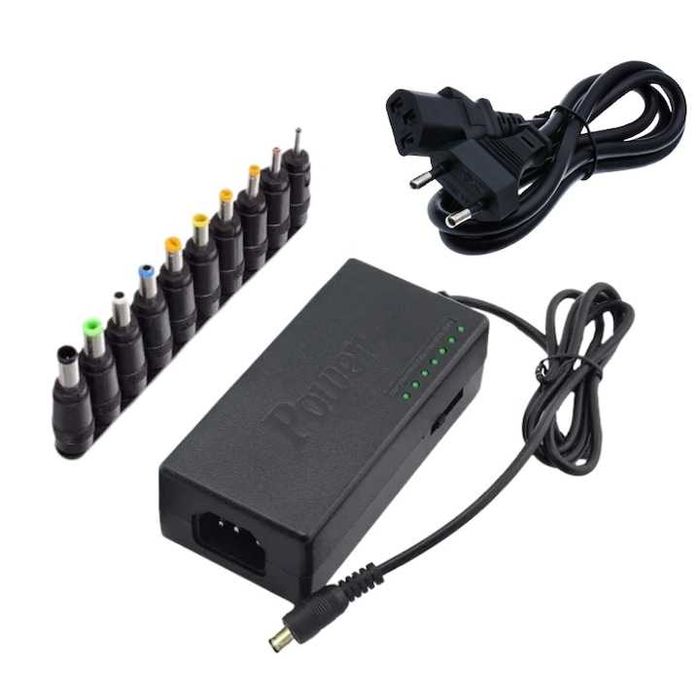 Incarcator universal pentru laptop cu 10 mufe de conectare,120W,nou