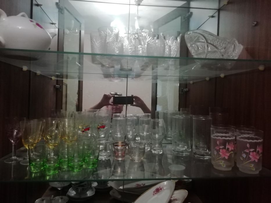 Фужеры, рюмки, стаканы, стекло, хрусталь