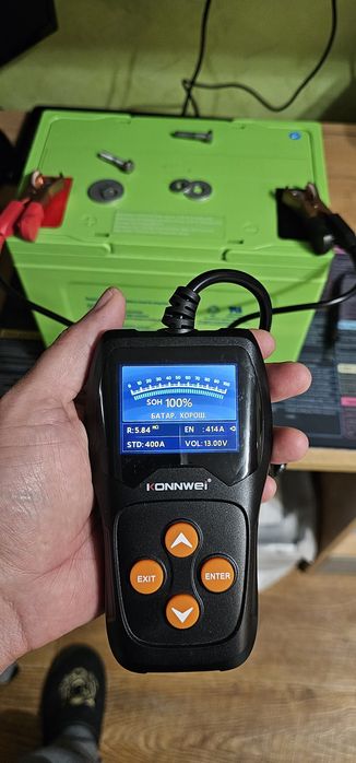 AGM тяговый аккумулятор 12в 75Ah