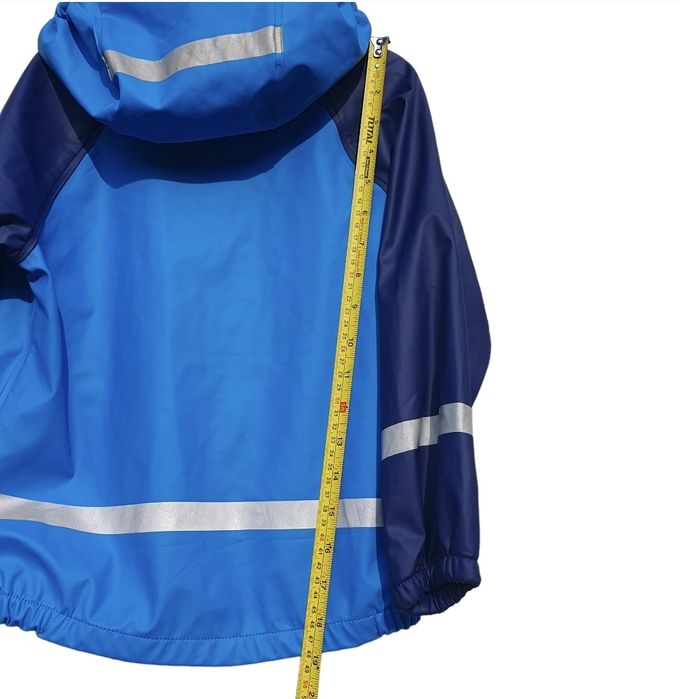 Geacă ploaie 110–116 (5–6 ani), unisex, albastru și bleumarin