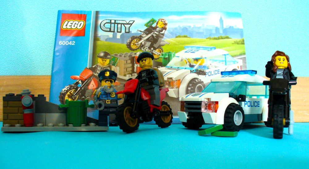 LEGO City 7288Полицейски камион/мобилна станция/+мод.7285,7741 и60042