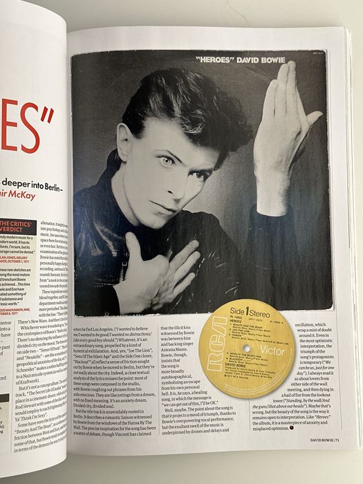 David Bowie голямото списание на английски