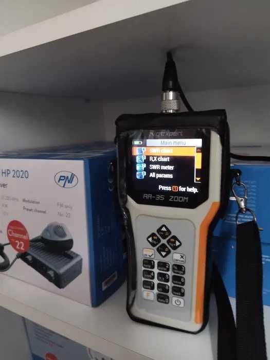 Acordare (Calibrare) antene statii radio CB cu aparat profesional