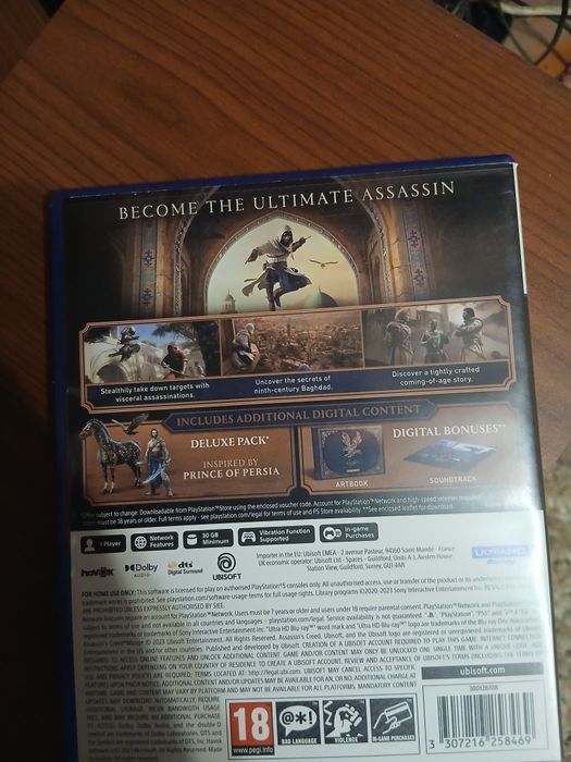 Joc PS5 assassin's creed mirage deluxe edition