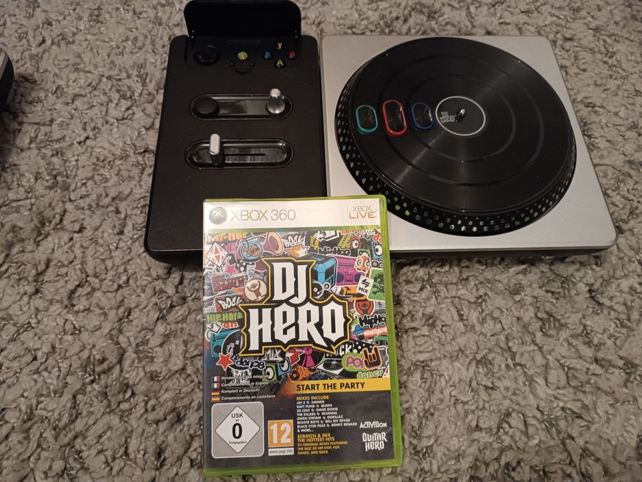 DJ Hero platan compatibil cu PlayStation 3 PS3 PS 3 și Xbox 360
