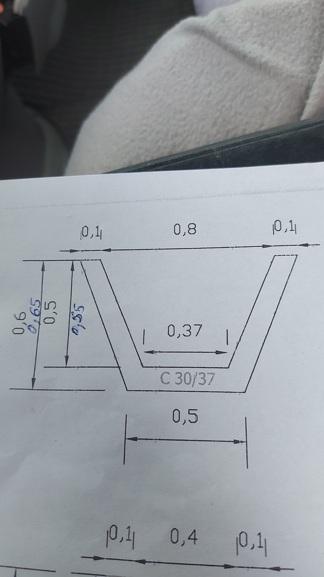 Rigole trapezoidale pentru șanț