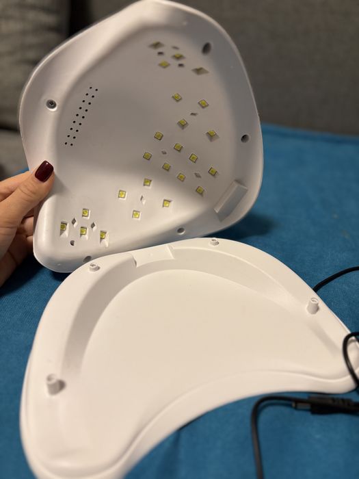 Комбинирана УВ/ЛЕД UV/LED Лампа за Гел Лак/Маникюр/Нокти SUN5 48W