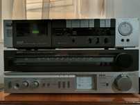 Amplificator vintage Akai+ tuner și deck