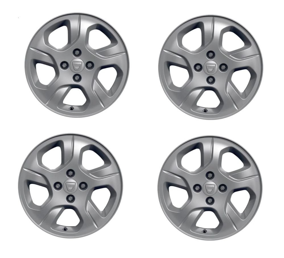 Set 4 Jante Gama Aliaj Dacia Renault R15 Logan Sandero Doker Lodgy