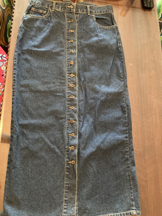 Fuste denim masuri mari