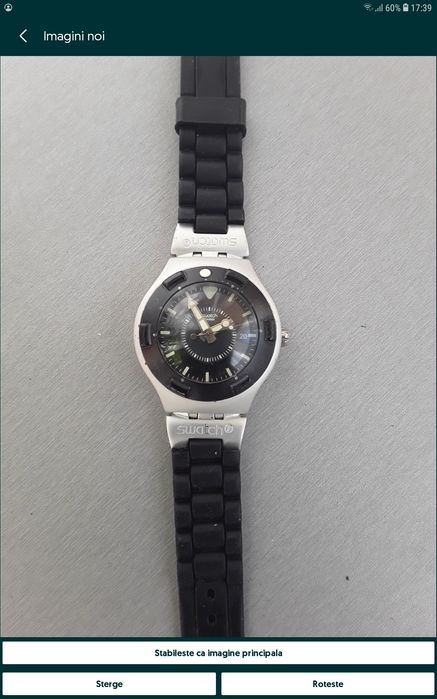 Swatch Irony 200 scuba diving swiss