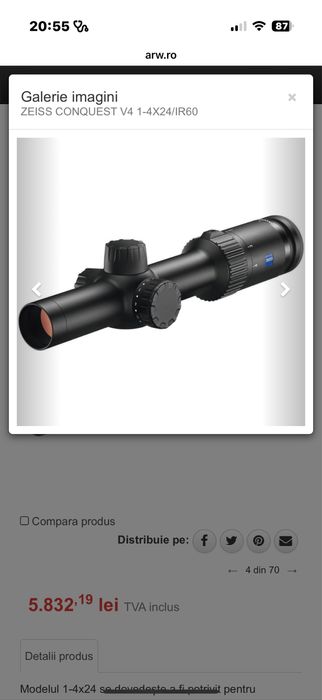 Zeiss conquest v4 1-4*24