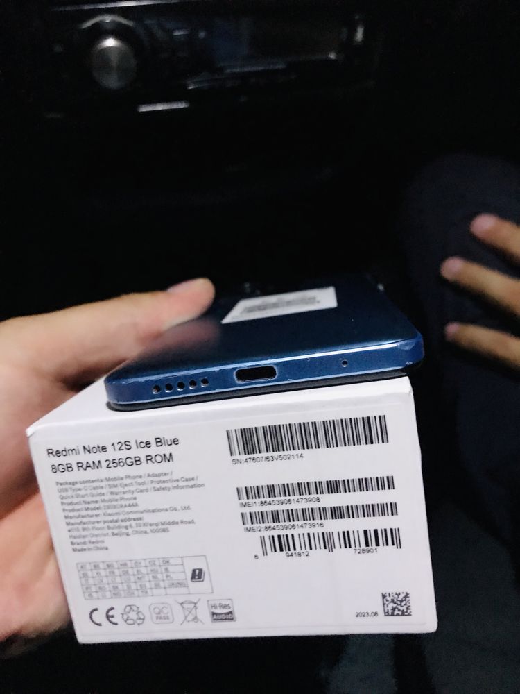 Redmi note 12s 8/256