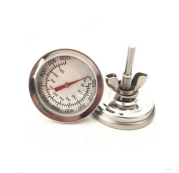 Термометр барометр для грилл*барбекю*мангал до 500'С