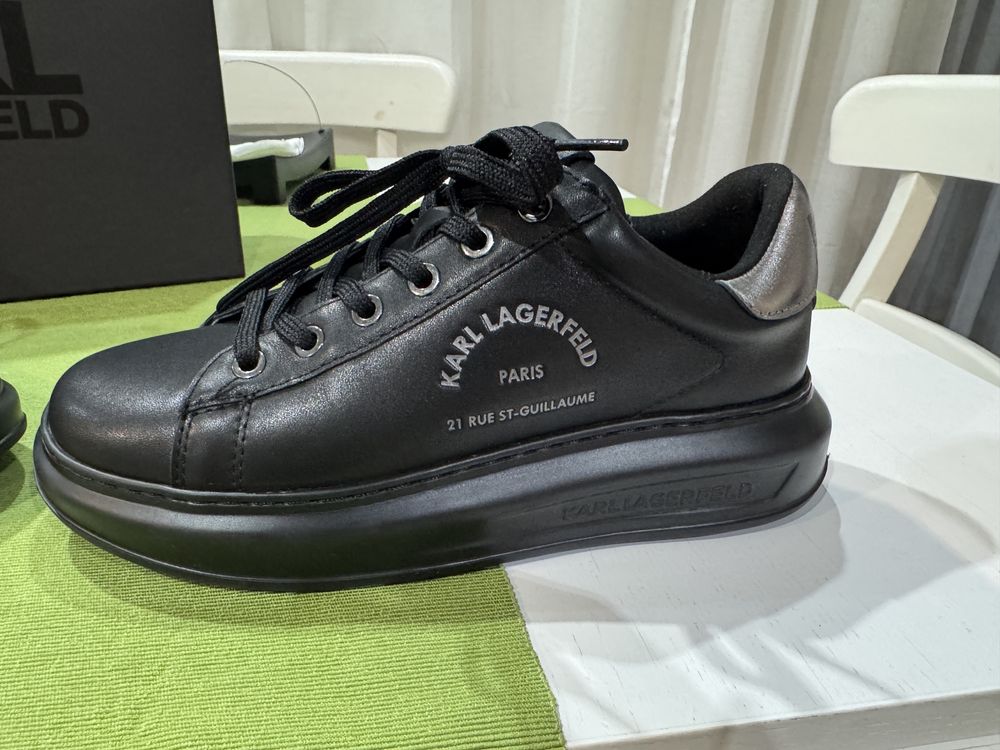 Кожени спортни обувки Karl Lagerfeld