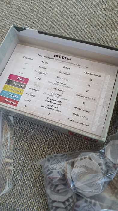 Joc de societate Coup – Nou in Engleza