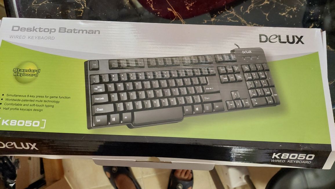 Клавиатура delux k8050 с usb