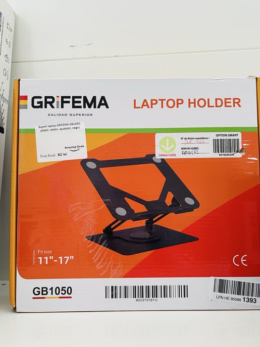 Suport pentru Laptop Pliabil ,Rotativ ,Pliabil