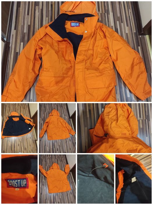 Geaca reflectorizanta cu gluga CRAFTLAND  ,marimea L-XL