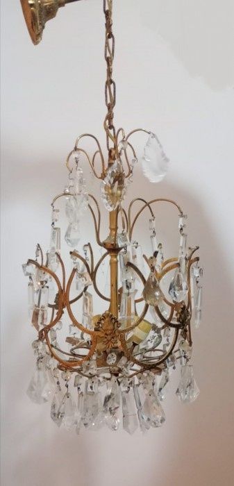 Deosebit accesoriu de camera,Candelabru in stil francez din bronz și e