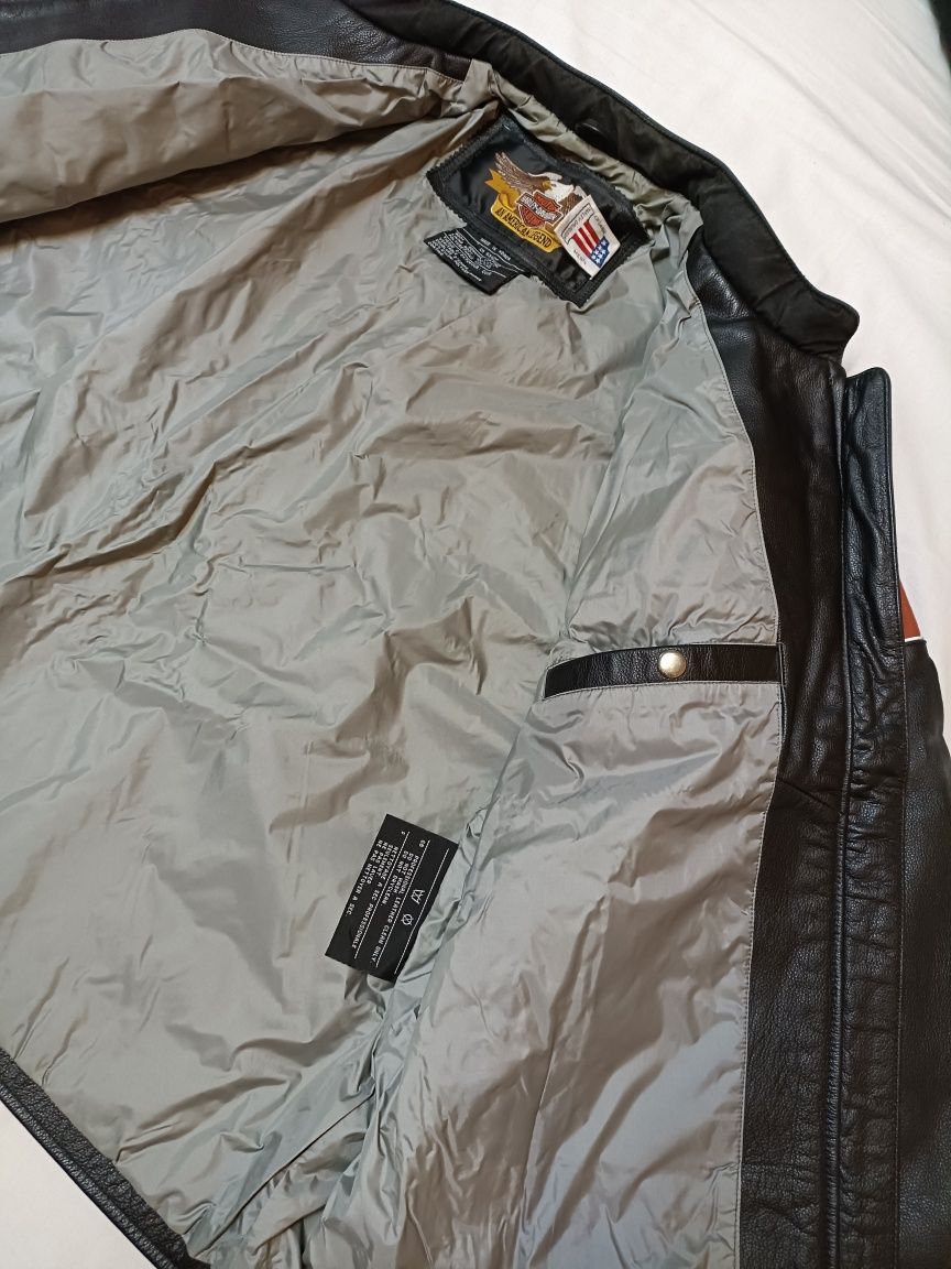 Geaca și pantaloni piele Harley Davidson