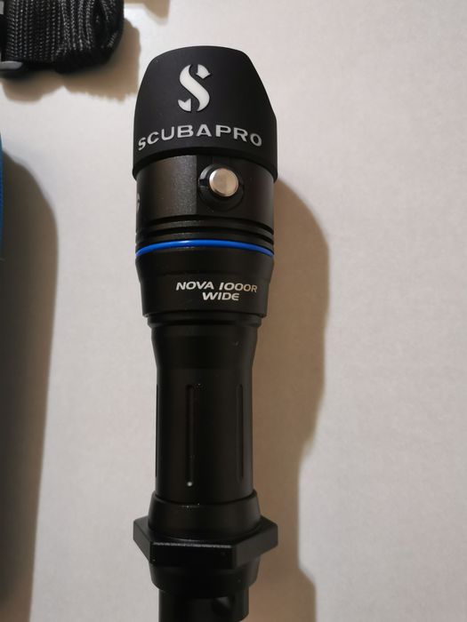 Lanterna Scubapro Nova 1000R&Kit Battery